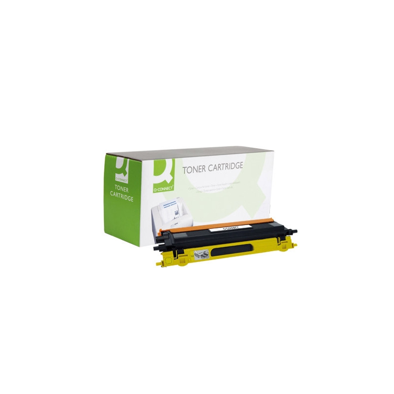 TONER Q-CONNECT COMPATIBLE BROTHER TN-135Y -4.000PAG-