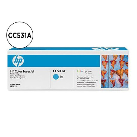 TONER HP LASERJET COLOR CP2025/CM2320 CIAN 2.800 PAG TONER HP LASERJET COLOR CP2025/CM2320 CIAN 2.800 PAG