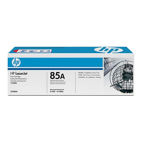 TONER HP 85A LASERJET P1100/P1102 -CE285A- NEGRO 1.600 PAGS TONER HP 85A LASERJET P1100/P1102 -CE285A- NEGRO 1.600 PAGS