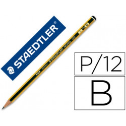 LAPICES DE GRAFITO STAEDTLER NORIS N.1 B UNIDAD