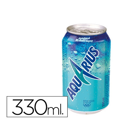 BEBIDA ISOTONICA AQUARIUS LIMON LATA 330 ML BEBIDA ISOTONICA AQUARIUS LIMON LATA 330 ML