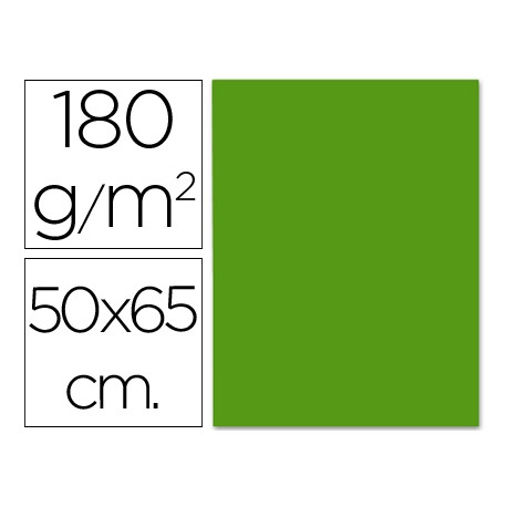 CARTULINA LIDERPAPEL 50X65 CM VERDE NAVIDAD 180 GR UNIDAD CARTULINA LIDERPAPEL 50X65 CM VERDE NAVIDAD 180 GR UNIDAD