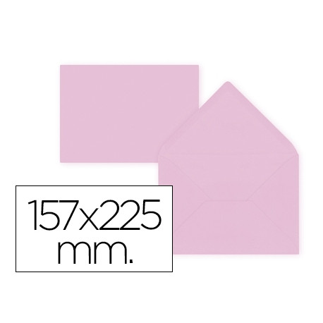 SOBRE LIDERPAPEL C5-EA5 ROSA PALIDO 157X225MM 80 GR SOBRE LIDERPAPEL C5-EA5 ROSA PALIDO 157X225MM 80 GR
