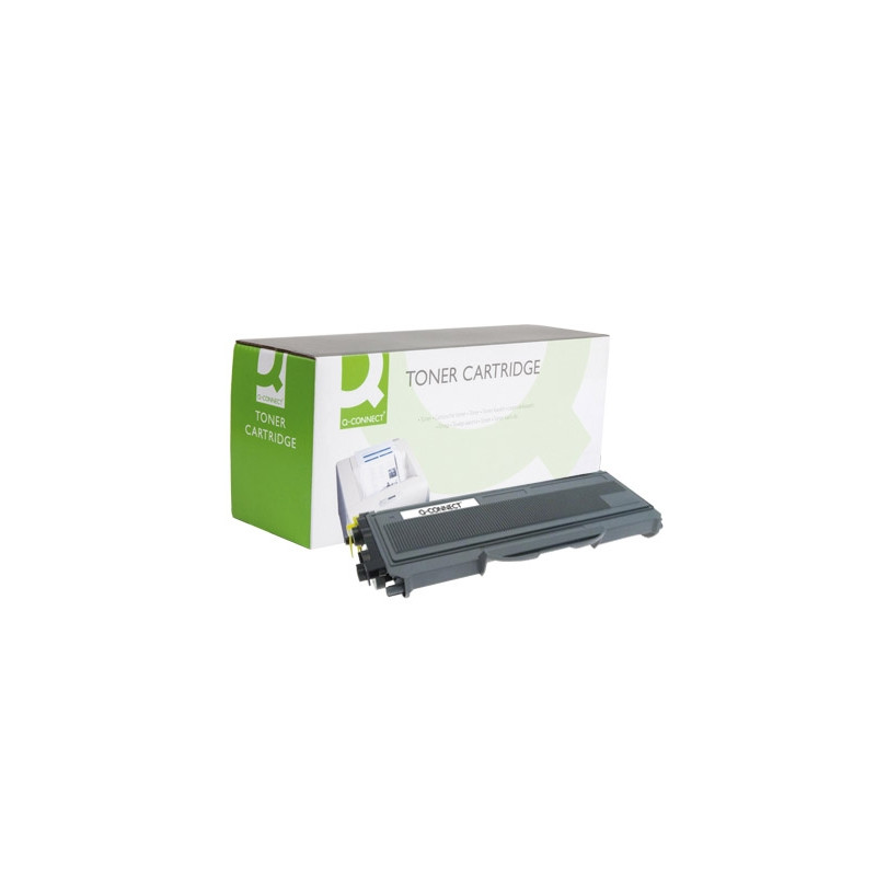 TONER Q-CONNECT COMPATIBLE BROTHER TN-2120 -2.600PAG- NEGRO