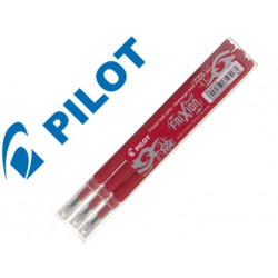 RECAMBIO BOLIGRAFO PILOT FRIXION BALL ROJO CAJA DE 3 UNIDADES