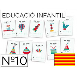 CUADERNO RUBIO EDUCACION INFANTIL N10 CATALAN