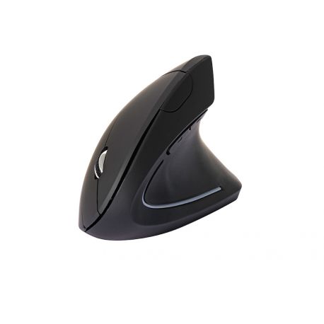 RATON Q-CONNECT OPTICO INALAMBRICO ERGONOMICO VERTICAL PILAS AAA NEGRO RATON Q-CONNECT OPTICO INALAMBRICO ERGONOMICO VERTICAL PILAS AAA NEGRO