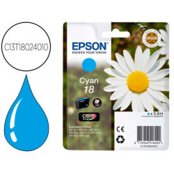 INK-JET EPSON T18 CYAN EXPRESSION HOME XP-102 XP-205 XP-305 XP-405 CAPACIDAD 180 PAG
