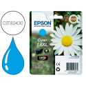 INK-JET EPSON T18XL CYAN EXPRESSION HOME XP-102 XP-205 XP-305 XP-405 CAPACIDAD 470 PAG