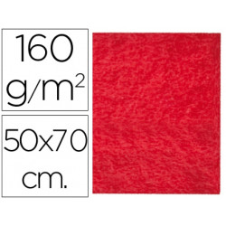 FIELTRO LIDERPAPEL 50X70CM ROJO 160G/M2