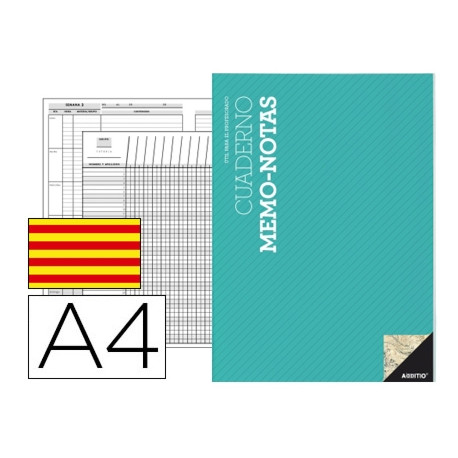 BLOC NOTAS MEMO ADDITIO A4 EVALUACION CONTINUA PLANIFICACION SEMANAL ACTIVIDADES EN CATALAN BLOC NOTAS MEMO ADDITIO A4 EVALUACION CONTINUA PLANIFICACION SEMANAL ACTIVIDADES EN CATALAN