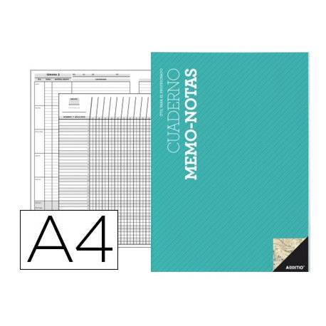CUADERNO MEMO-NOTAS ADDITIO A4 EVALUACION CONTINUA MAS PLANIFICACION SEMANAL DEL CURSO CUADERNO MEMO-NOTAS ADDITIO A4 EVALUACION CONTINUA MAS PLANIFICACION SEMANAL DEL CURSO