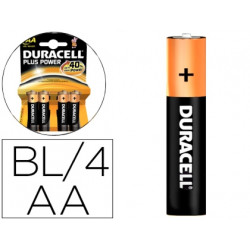 PILA DURACELL RECARGABLE AA 1300 MAH BLISTER DE 4 UNIDADES