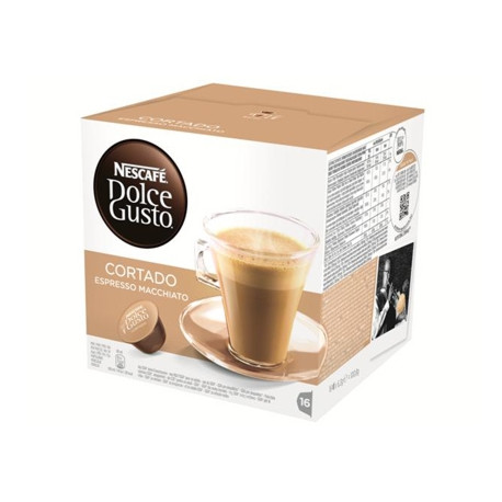 CAFE DOLCE GUSTO CORTADO MONODOSIS CAJA DE 16 UNIDADES