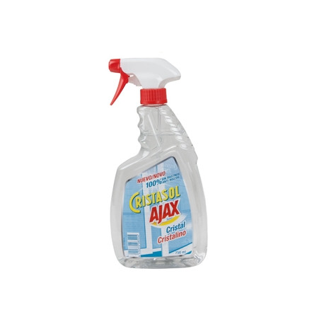 LIMPIACRISTALES LIQUIDO CRISTASOL CRISTALINO CON PISTOLA PULVERIZADORA 750 ML LIMPIACRISTALES LIQUIDO CRISTASOL CRISTALINO CON PISTOLA PULVERIZADORA 750 ML