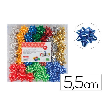 LAZOS LIDERPAPEL FANTASIA MEDIANOS COLORES METALIZADOS SURTIDOS LAZOS LIDERPAPEL FANTASIA MEDIANOS COLORES METALIZADOS SURTIDOS