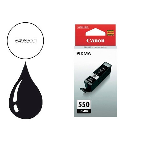 INK-JET CANON PGI-550 PIXMA MG 5450 / IP7250 / MG6350 NEGRO 15 ML INK-JET CANON PGI-550 PIXMA MG 5450 / IP7250 / MG6350 NEGRO 15 ML