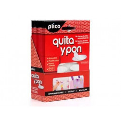 VELCRO AUTOADHESIVO OVALADO PLICO QUITA Y PON BLISTER DE 24 UNIDADES