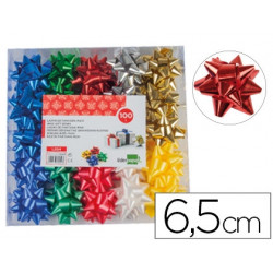 LAZOS LIDERPAPEL FANTASIA MAXI COLORES METALIZADOS SURTIDOS