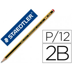 LAPICES DE GRAFITO STAEDTLER NORIS N.0 2B UNIDAD