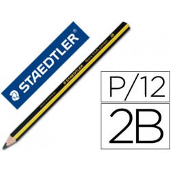 LAPICES DE GRAFITO STAEDTLER TRIPLUS JUMBO HB UNIDAD