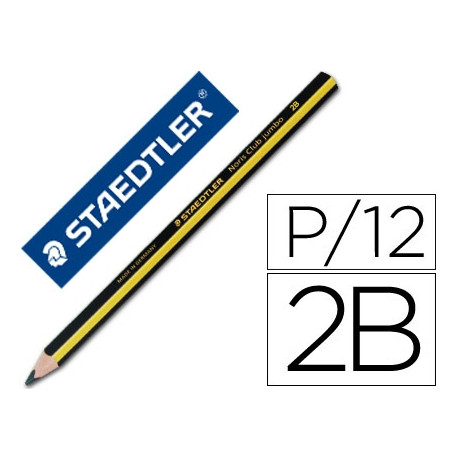 LAPICES DE GRAFITO STAEDTLER TRIPLUS JUMBO HB UNIDAD