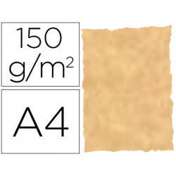 PAPEL PERGAMINO DIN A4 TROQUELADO 150 GR COLOR PARCHMENT OCRE