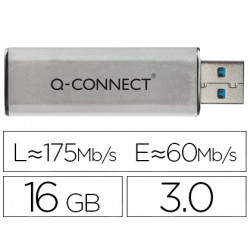 MEMORIA USB Q-CONNECT FLASH 16 GB 3.0