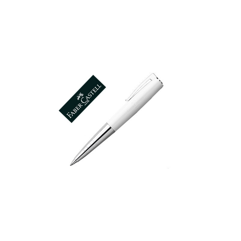 BOLIGRAFO FABER CASTELL LOOM PIANO BLANCO
