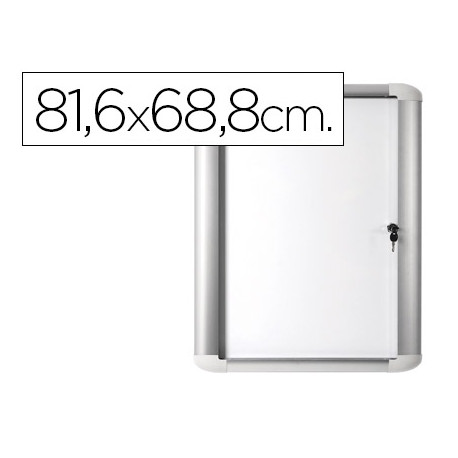 VITRINA DE ANUNCIO BI-OFFICE MAGNETICA 816X688 MM PARA EXTERIOR CON MARCO DE ALUMINIO Y CERRADURA VITRINA DE ANUNCIO BI-OFFICE MAGNETICA 816X688 MM PARA EXTERIOR CON MARCO DE ALUMINIO Y CERRADURA