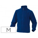 CHAQUETA DELTAPLUS POLAR CON CREMALLERA 2 BOLSILLOS COLOR AZUL TALLA M