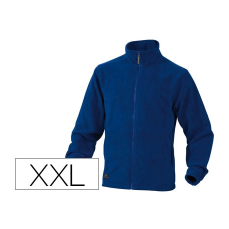 CHAQUETA DELTAPLUS POLAR CON CREMALLERA 2 BOLSILLOS COLOR AZUL TALLA XXL CHAQUETA DELTAPLUS POLAR CON CREMALLERA 2 BOLSILLOS COLOR AZUL TALLA XXL