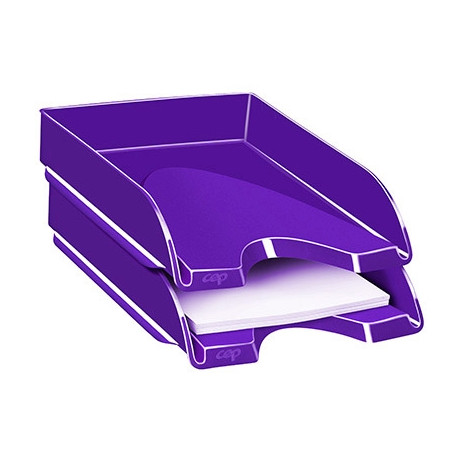 BANDEJA SOBREMESA CEP PLASTICO VIOLETA 257X348X66 MM BANDEJA SOBREMESA CEP PLASTICO VIOLETA 257X348X66 MM
