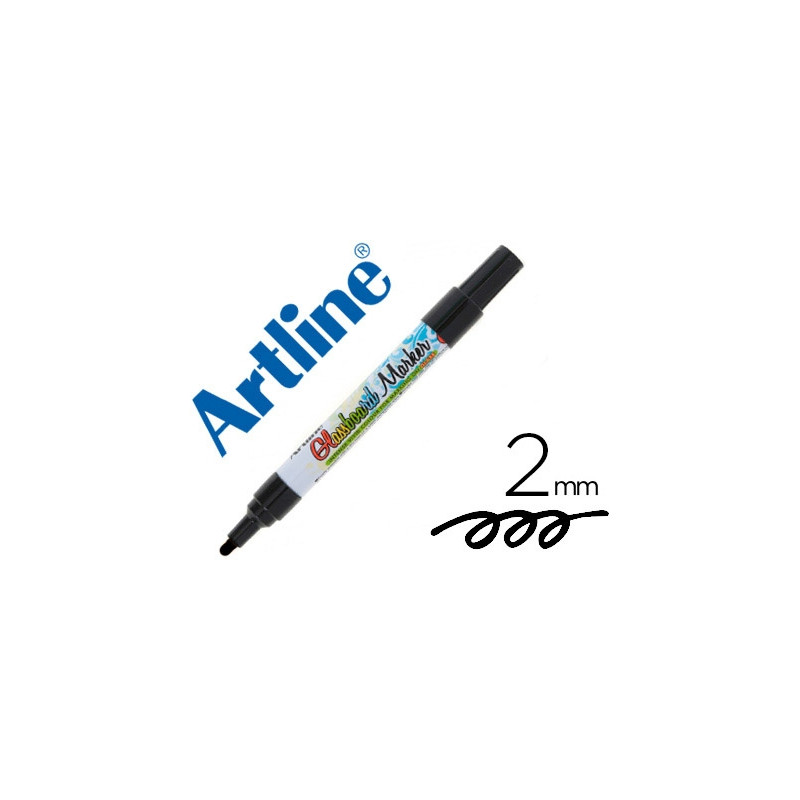 ROTULADOR ARTLINE GLASS MARKER ESPECIAL CRISTAL BORRABLE EN SECO O