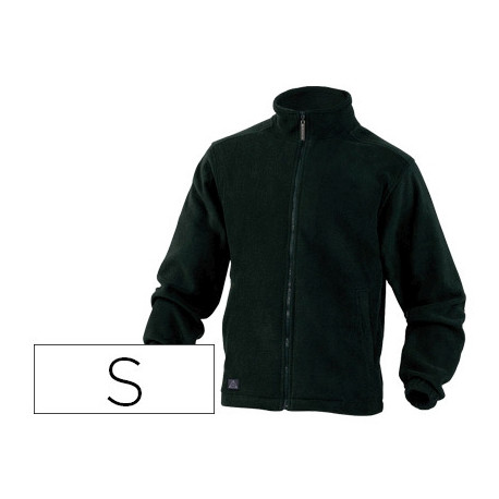 CHAQUETA DELTAPLUS POLAR CON CREMALLERA 2 BOLSILLOS COLOR NEGRO TALLA S CHAQUETA DELTAPLUS POLAR CON CREMALLERA 2 BOLSILLOS COLOR NEGRO TALLA S