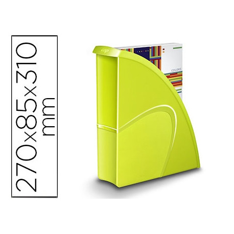 REVISTERO CEP PLASTICO USO VERTICAL / HORIZONTAL VERDE 85X270X310 MM REVISTERO CEP PLASTICO USO VERTICAL / HORIZONTAL VERDE 85X270X310 MM