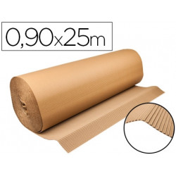 CARTON ONDULADO Q-CONNECT 0,90X25 M 250 G/M2 KRAFT