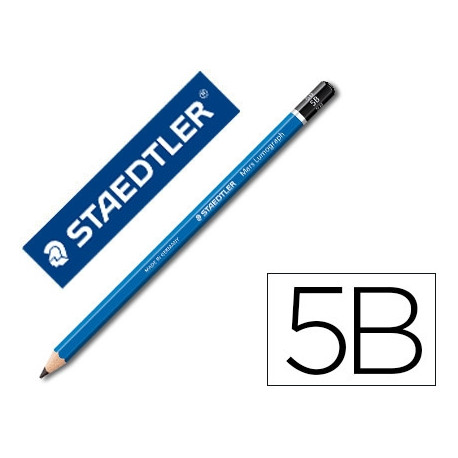 LAPICES DE GRAFITO STAEDTLER MARS LUMOGRAPH 100 5B UNIDAD LAPICES DE GRAFITO STAEDTLER MARS LUMOGRAPH 100 5B UNIDAD