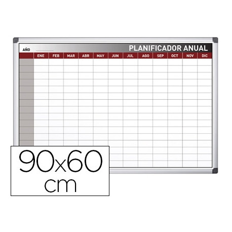PLANNING ROCADA ANUAL MAGNETICO ROTULABLE MARCO DE ALUMINIO 75X115 CM PLANNING ROCADA ANUAL MAGNETICO ROTULABLE MARCO DE ALUMINIO 75X115 CM