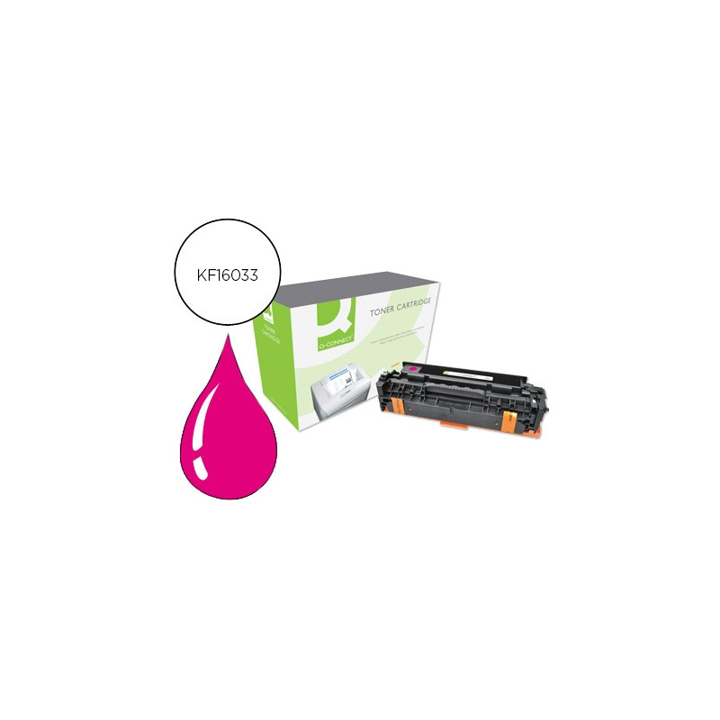 TONER Q-CONNECT COMPATIBLE HP CE413A COLOR LASERJET M351A / 451DN / 451NW / 375NW / 475DN MAGENTA 2.