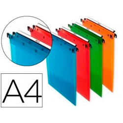 CARPETA COLGANTE ELBA DIN A4 POLIPROPILENO PACK DE 10 UNIDADES COLORES SURTIDOS