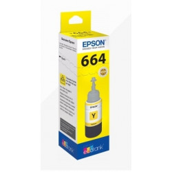 TINTA EPSON T6644 ET2500/2550/ /14000/L475/565/575/4500 AMARILLO BOTELLA 70 ML 6.500 PAG