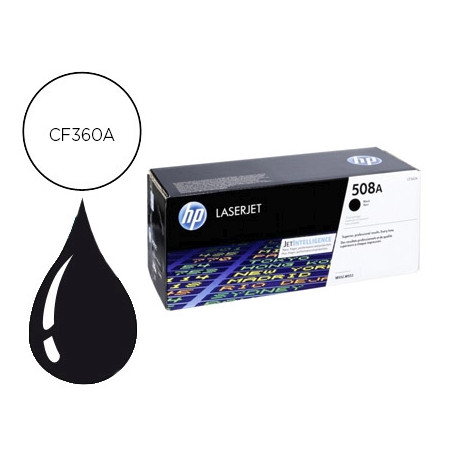 TONER HP 508A LASERJET ENTERPRISE M552/553/577 NEGRO 6.000 PAG TONER HP 508A LASERJET ENTERPRISE M552/553/577 NEGRO 6.000 PAG