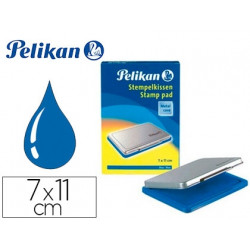 TAMPON PELIKAN N 2 AZUL 70X110 MM