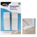 RETENEDOR DE PUERTAS PLICO PLASTICO BLANCO BLISTER DE 2 UNIDADES