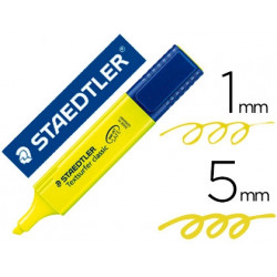 ROTULADOR STAEDTLER TEXTSURFER CLASSIC 364 FLUORESCENTE AMARILLO