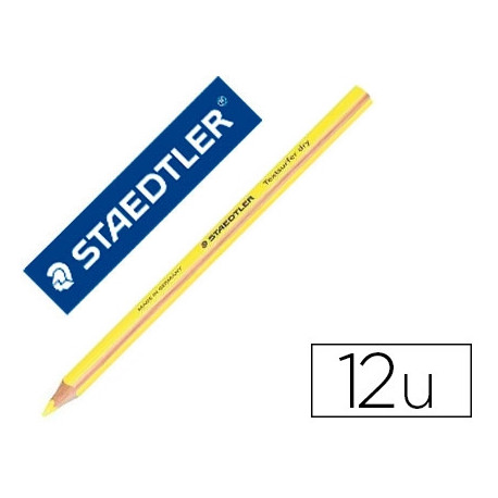 LAPIZ FLUORESCENTE STAEDTLER TRIANGULAR TOP STAR AMARILLO LAPIZ FLUORESCENTE STAEDTLER TRIANGULAR TOP STAR AMARILLO