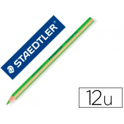 LAPIZ FLUORESCENTE STAEDTLER TRIANGULAR TOP STAR VERDE