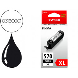 INK-JET CANON PGI-570XL PIXMA MG5750 / 6850 / 7750 NEGRO 500 PAG