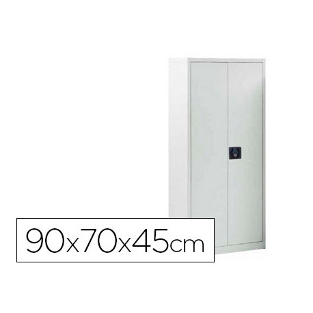 ARMARIO METALICO ROCADA DOS PUERTAS BATIENTES INCLUYE UNA BALDA 80X70X45 CM ACABADO AC00 GRIS/GRIS ARMARIO METALICO ROCADA DOS PUERTAS BATIENTES INCLUYE UNA BALDA 80X70X45 CM ACABADO AC00 GRIS/GRIS